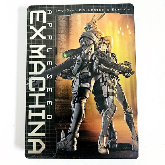 Appleseed Ex Machina DVD Set 2-Disc Collectors Edition Japanese Animated Sci-Fi - Picture 1 of 4